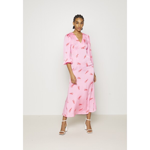 Never Fully Dressed LOBSTER LOREL DRESS Sukienka koktajlowa pink NEN21C04F-J11