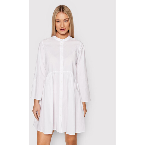 ONLY Sukienka koszulowa Ditte 15198076 Biały Regular Fit